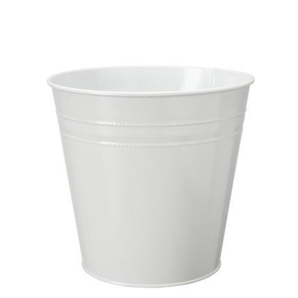White Metal Planter Small by Wikholm Form