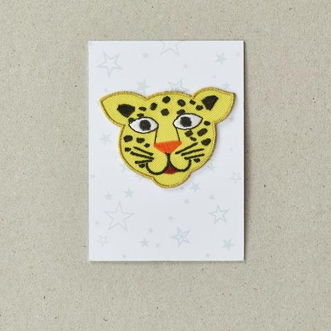 Leopard fabric Patch by Petra Boase