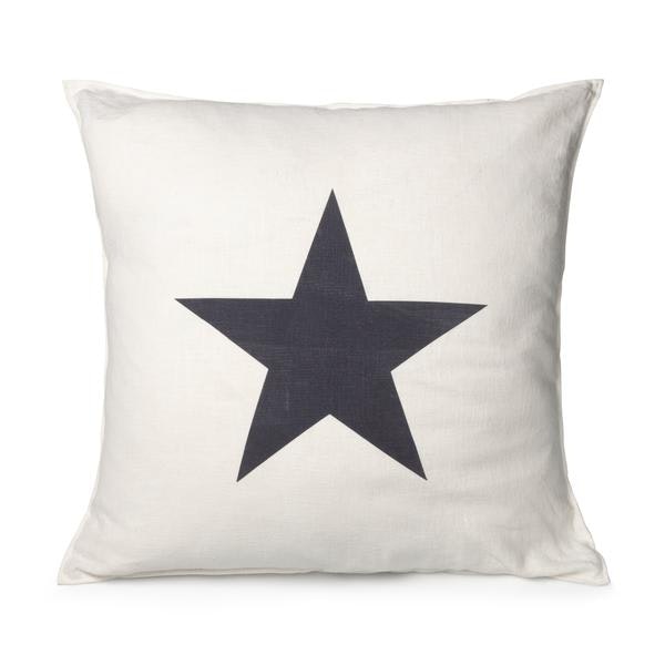 Giant Star Cushion In Off White by Chalk Jewellery