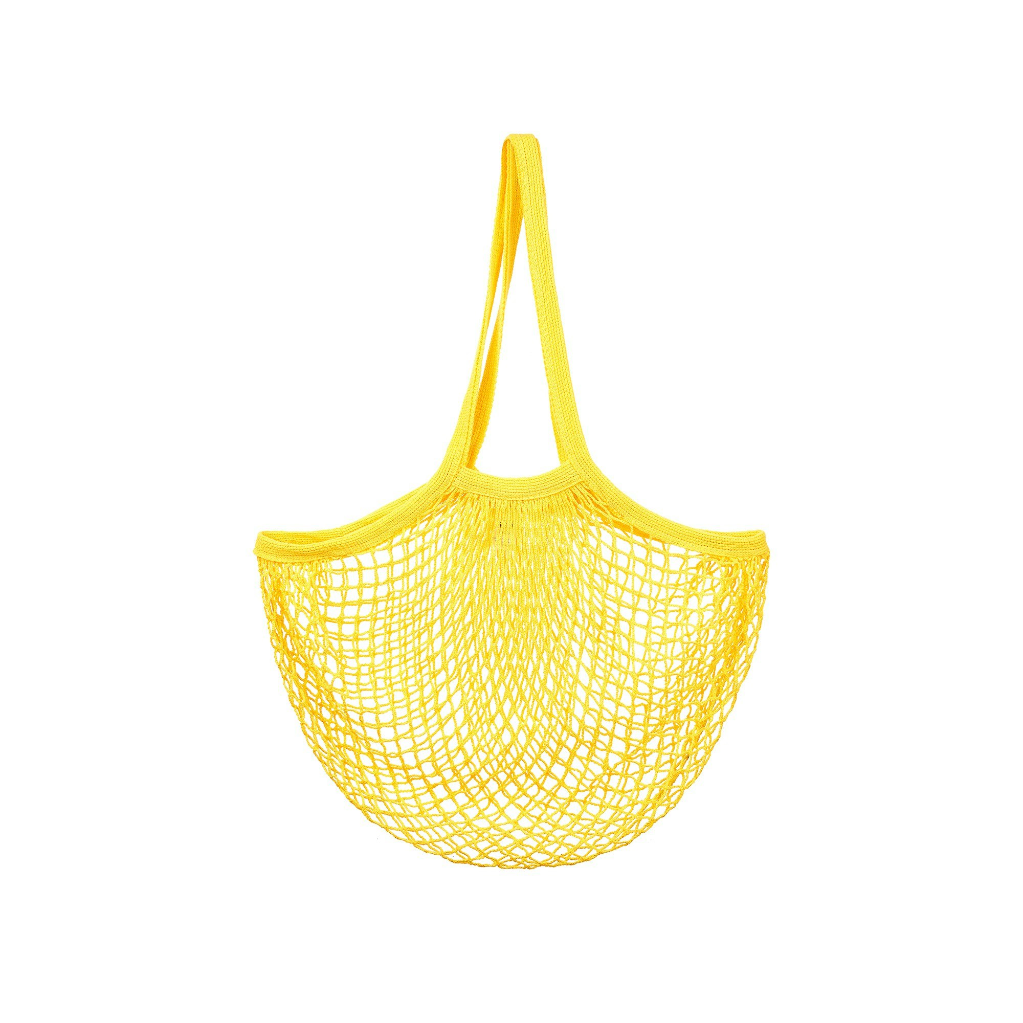 Mustard Yellow String Bag by &Quirky