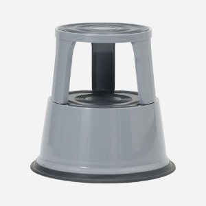 Grey Step Up Stool by Monograph