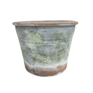 Grey Wash Planter by Terrace and Garden