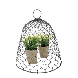Wire Garden Cloche by Terrace and Garden