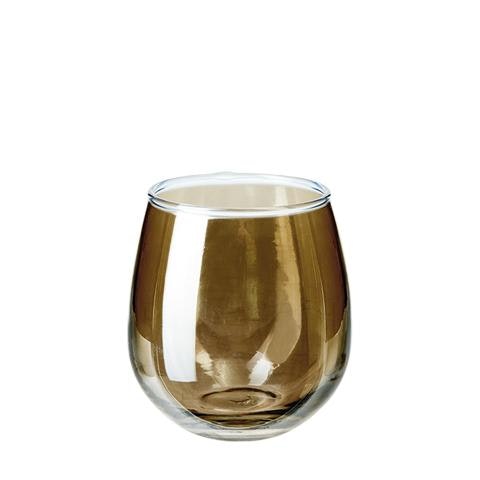 Hyde Glass X Set Of 2 Amber by Maitri