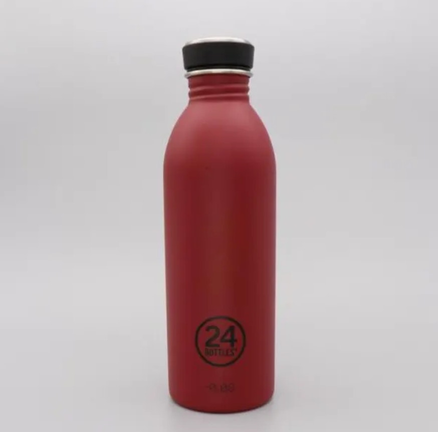 500ml Country Red Stone Urban Bottle by 24Bottles