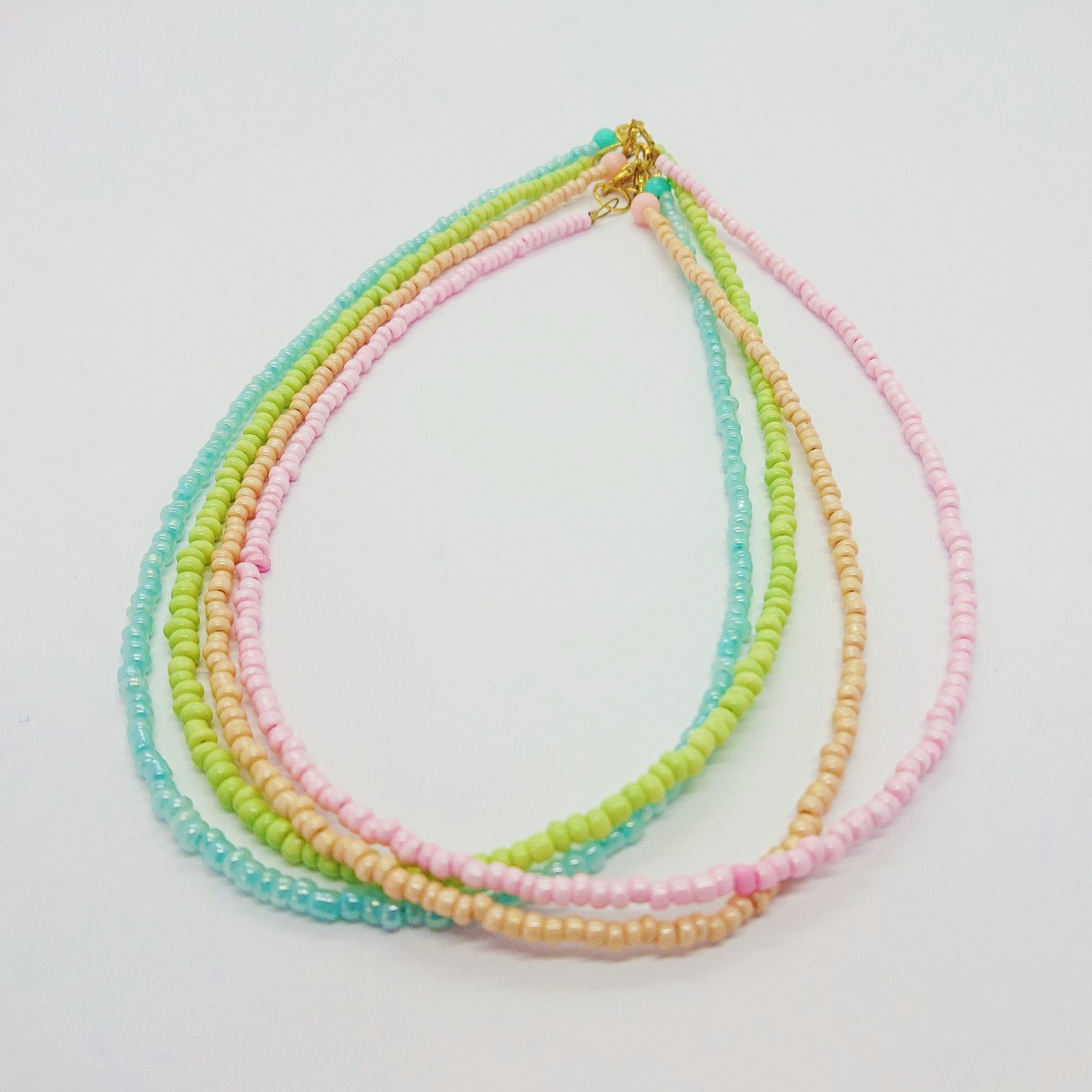 Bead String Necklace by Bassy Loves Betsy