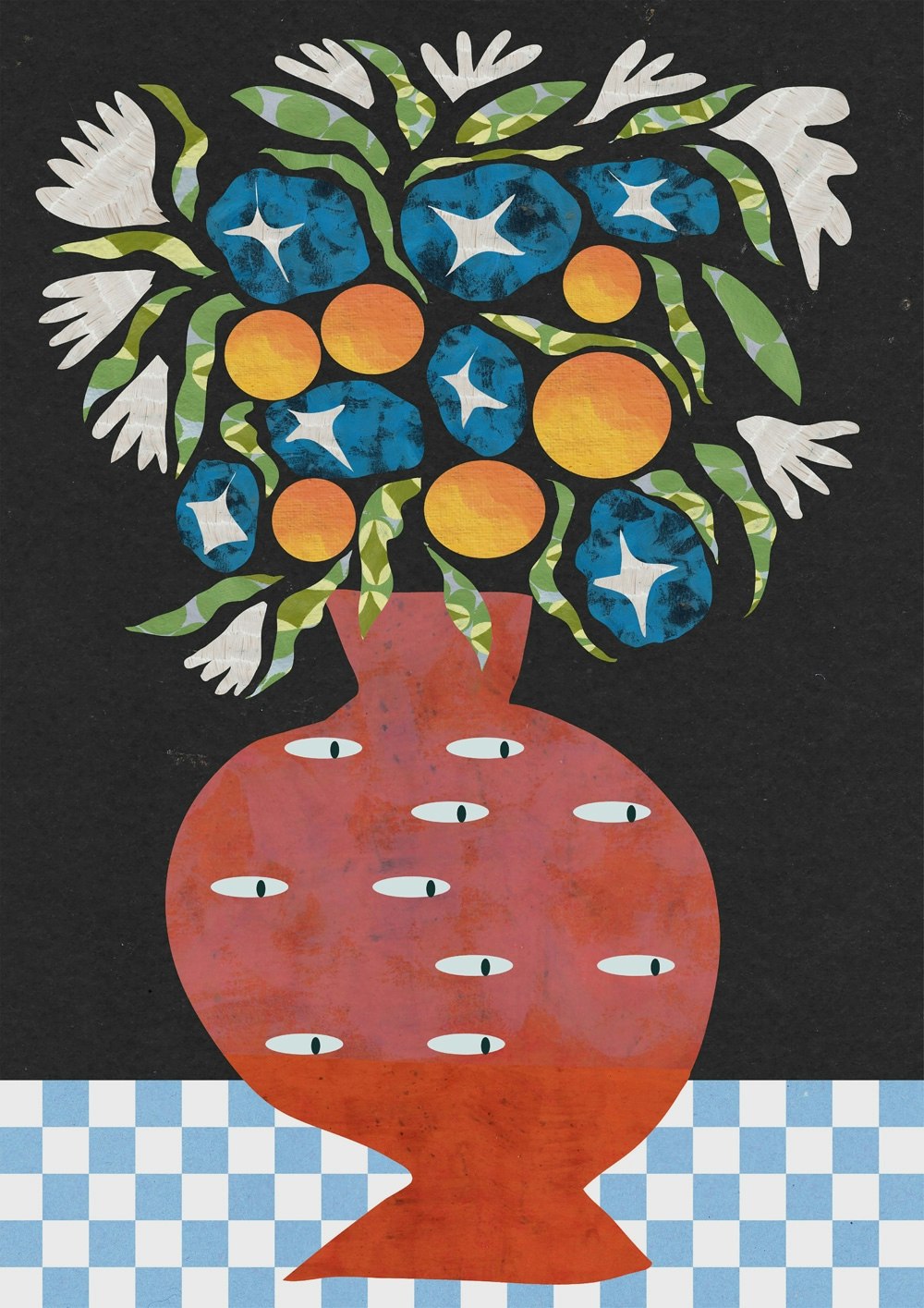 Art Print Fresh Blooms By Imogen Crossland 42 X 59 4 by Aparte