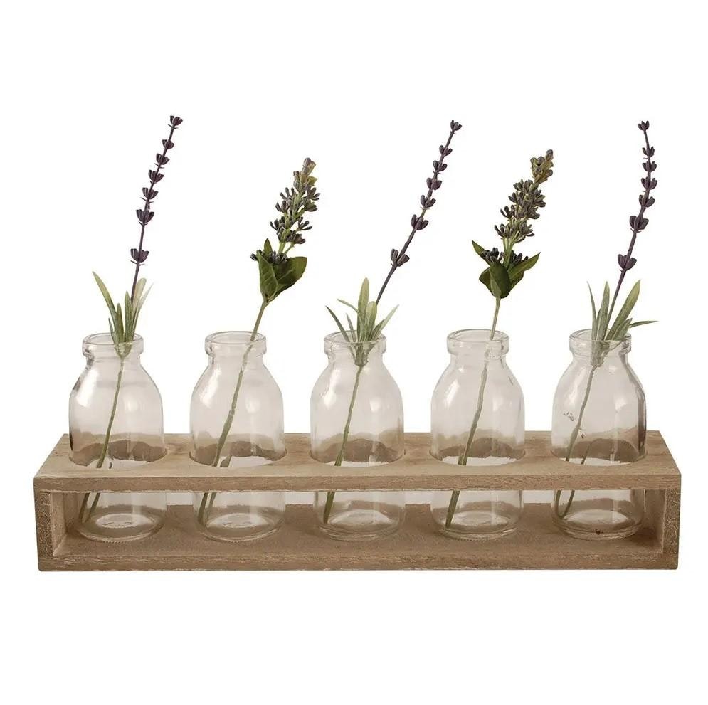 Tray with 5 Bottles by Distinctly Living