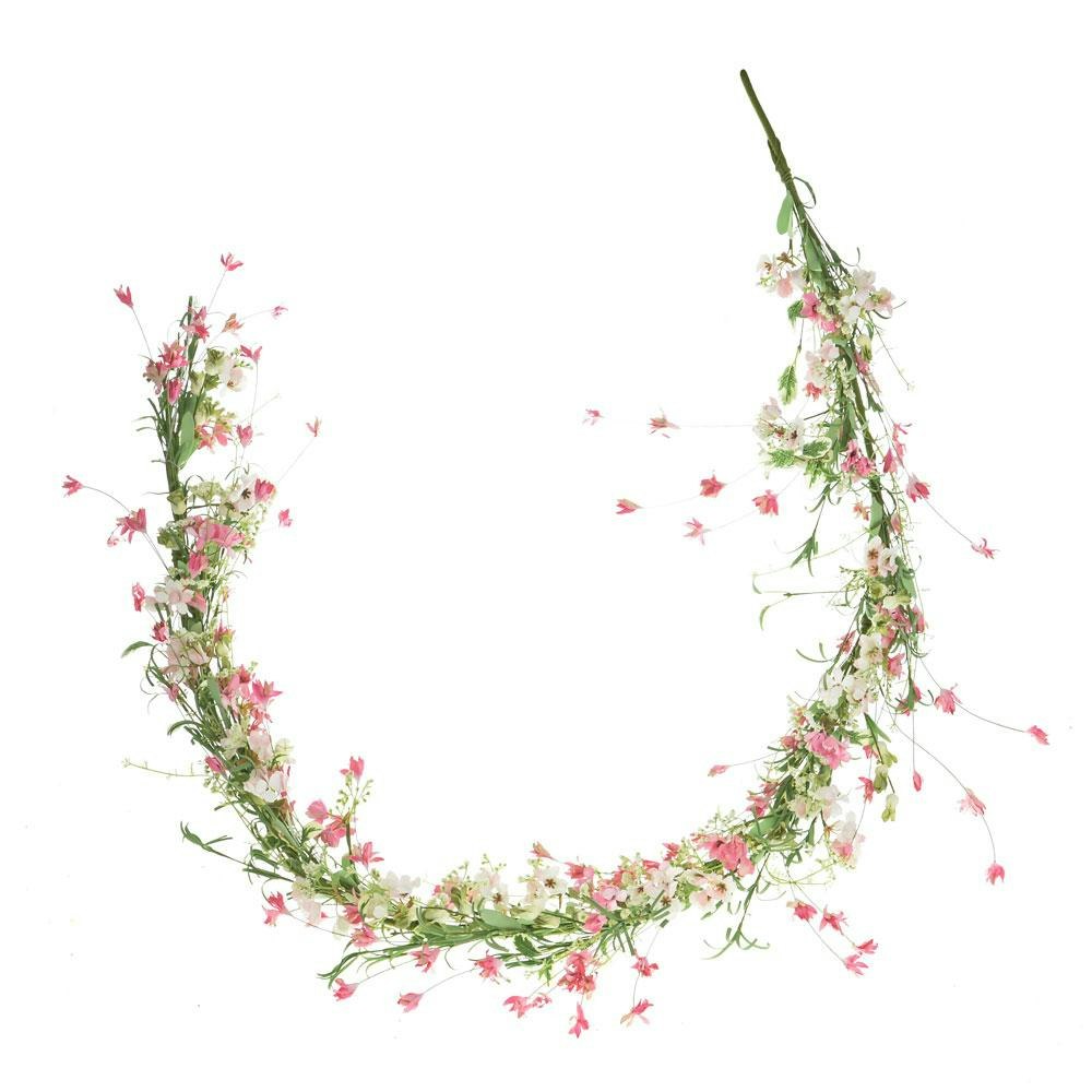 English Heath Pastel Flower Garland by Hyde And Seek