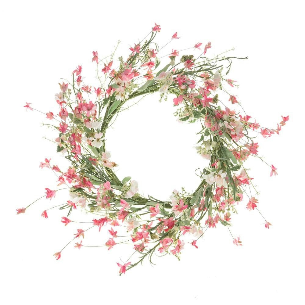 Natural Heath Pastel Flower Garland by Hyde And Seek