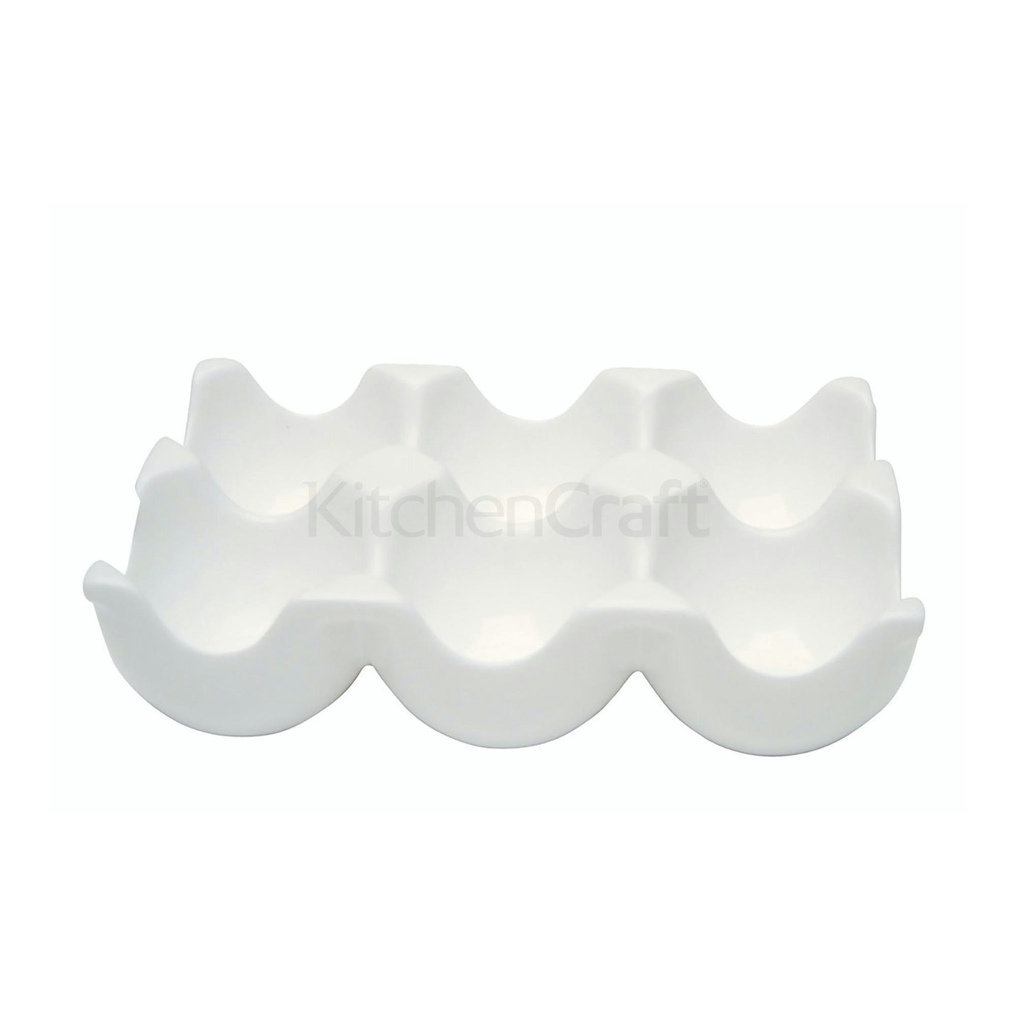 White Basics Egg Holder by Distinctly Living