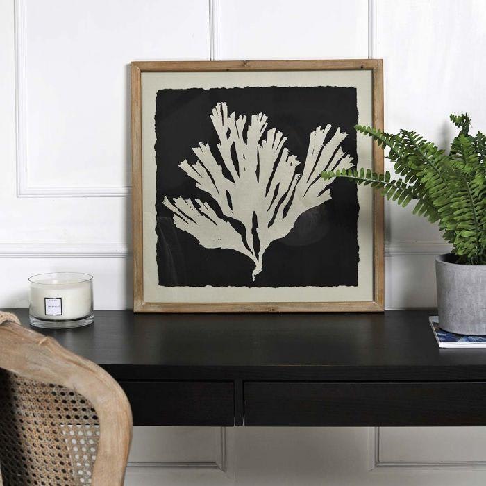 Beta Coastal Coral Art Print by Distinctly Living