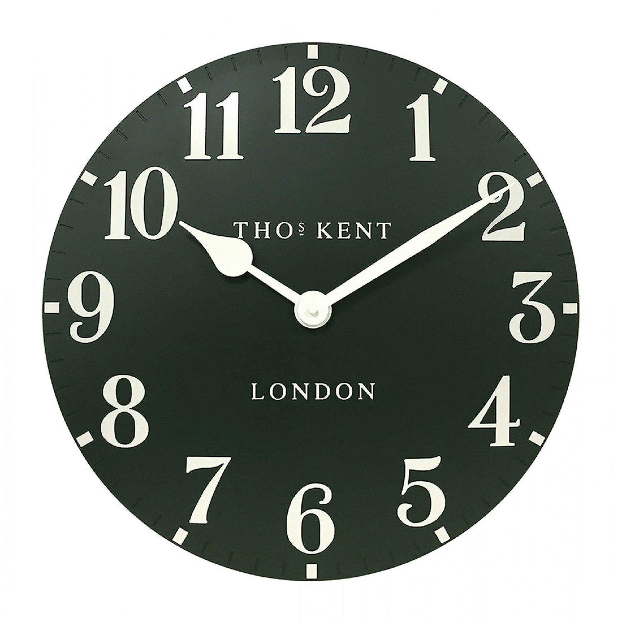 20inch Forest Green Wall Clock by Distinctly Living