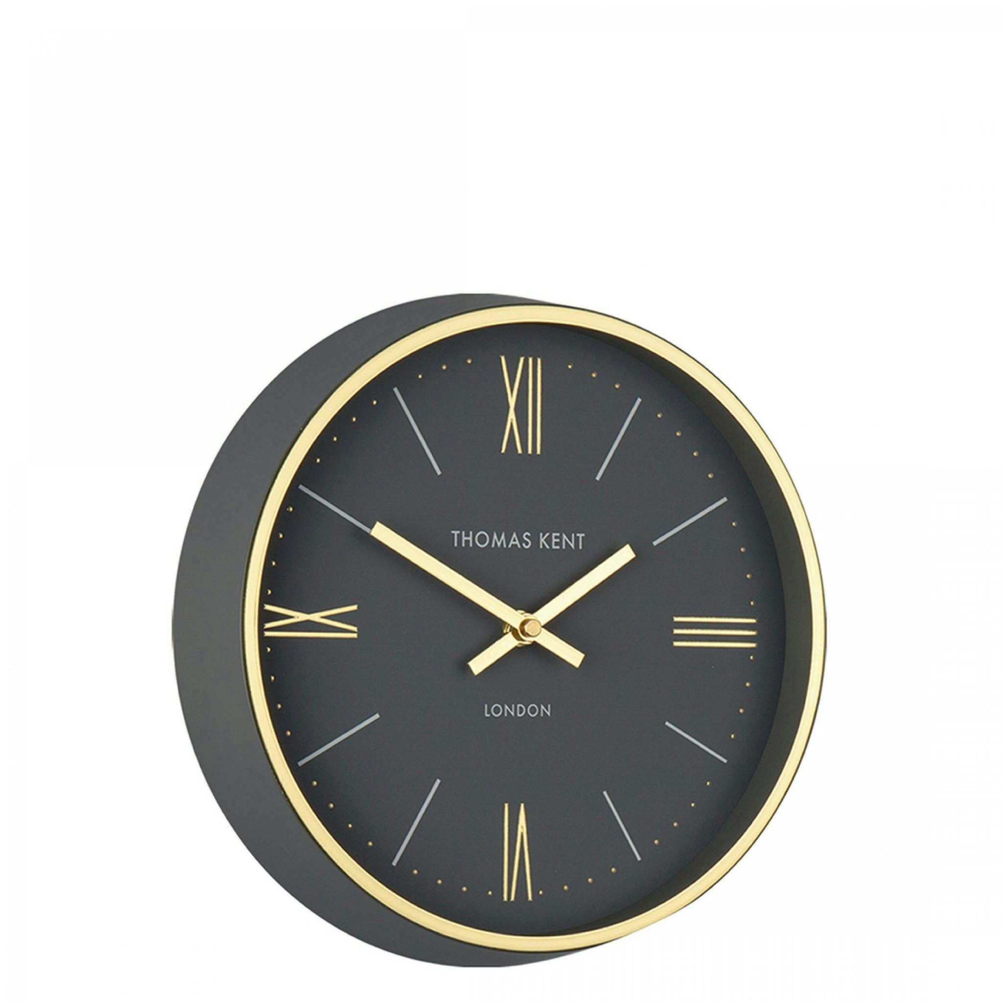 Charcoal Hampton Wall Clock by Distinctly Living
