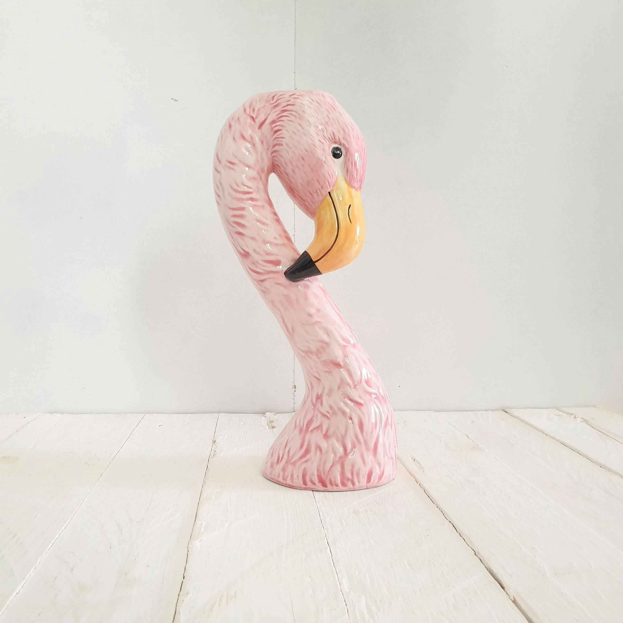 Flamingo Head Vase Small by