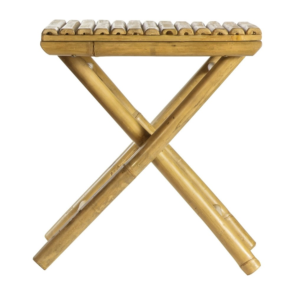 Bendrix Sturdy Bamboo Side Table by