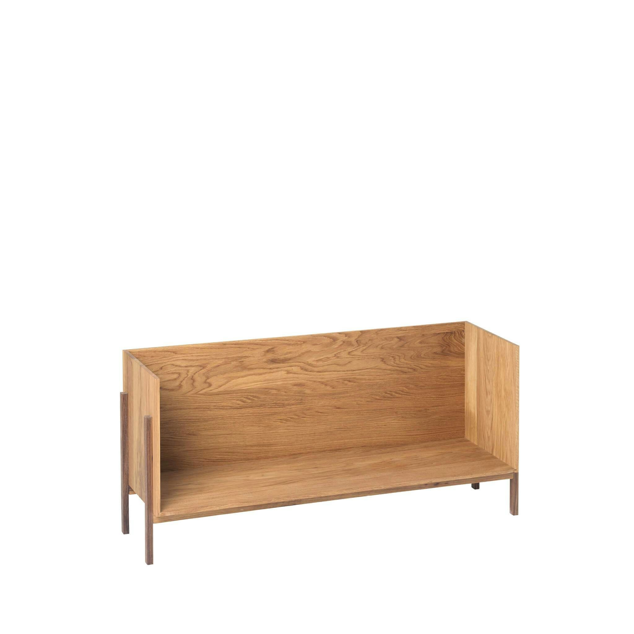 Stack Floor Shelf Add - On | Oak & Walnut by Kristina Dam