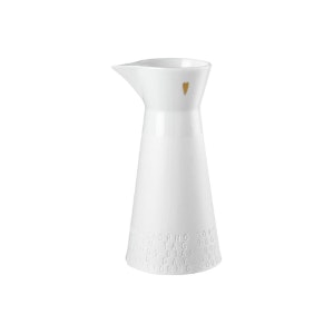 Large White Porcelain Pitcher by Räder