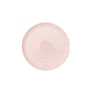Set of 4 Pink Pinch Dinner Plate by Canvas Home