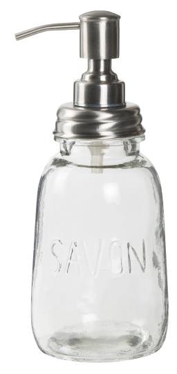 Glass Savon Bottle by Ib Laursen