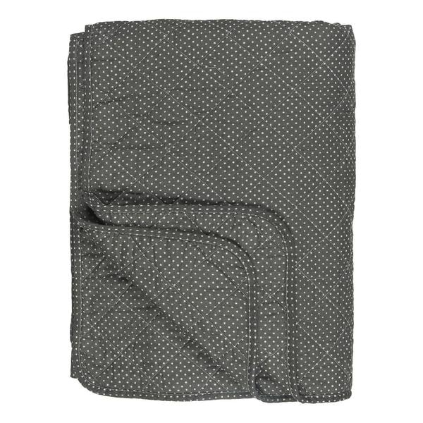 Olive And White Spotty Quilt by Ib Laursen