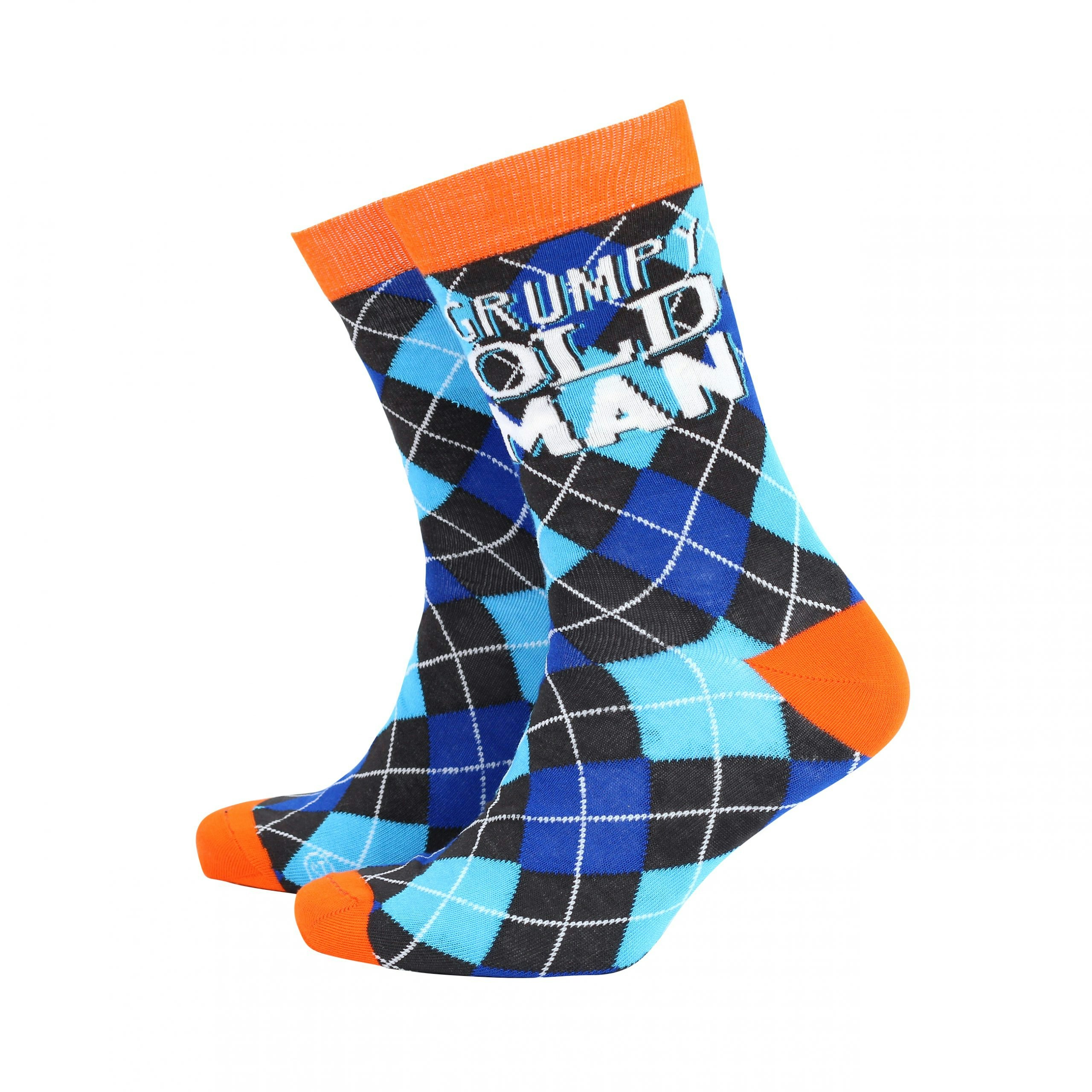 Grumpy Old Man Bamboo Socks by Smiling Faces