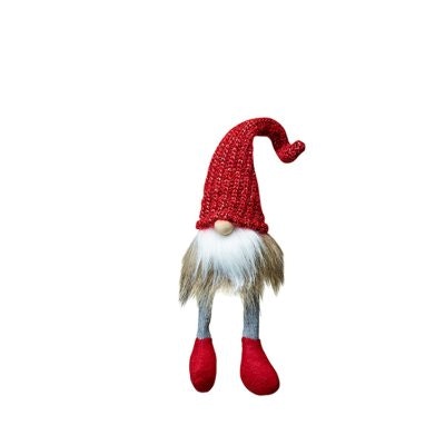 Red Woolly Christmas Gonk by Wikholm Form