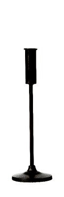 Black Metal Candlestick Medium by Wikholm Form
