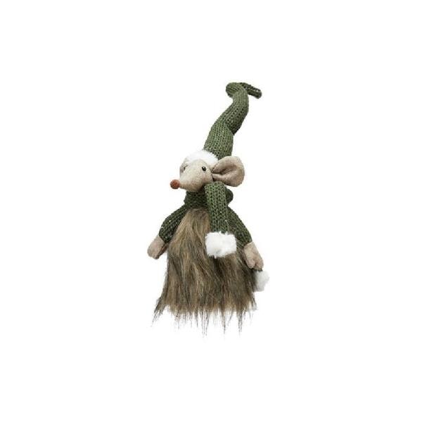 Green And Brown Standing Mouse by Wikholm Form