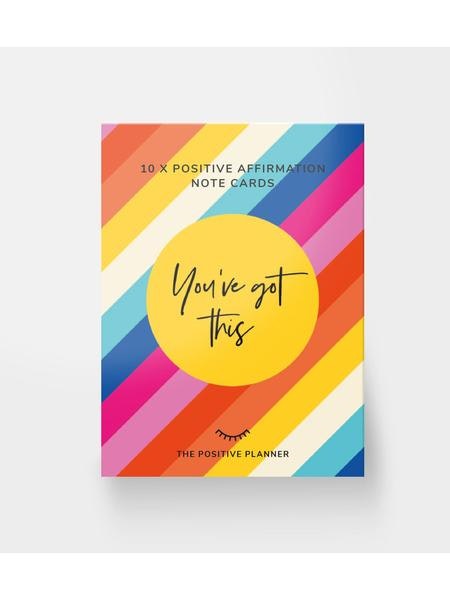 Positive Affirmation Note Cards by The Positive Planner