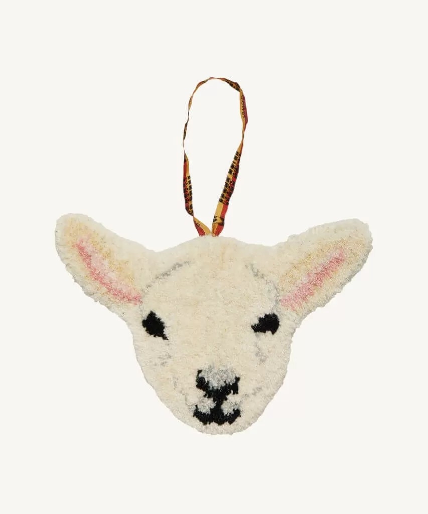 Lamb Rug Gift Hanger by Doing Goods