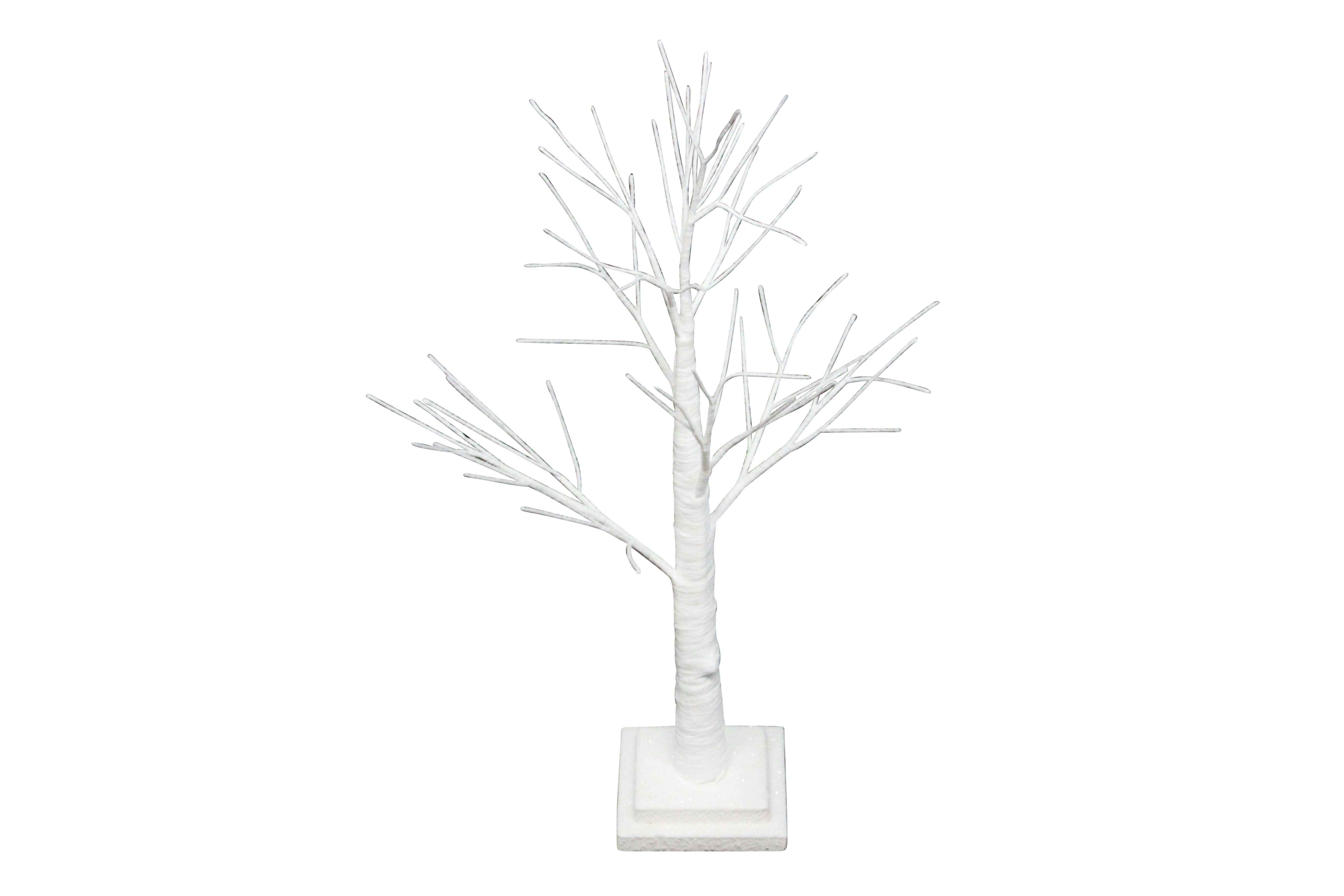 White Spiky Twig Tree - 70cm by Gisela Graham
