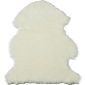 Shearling Sheepie In Ivory by Camperdown Lane