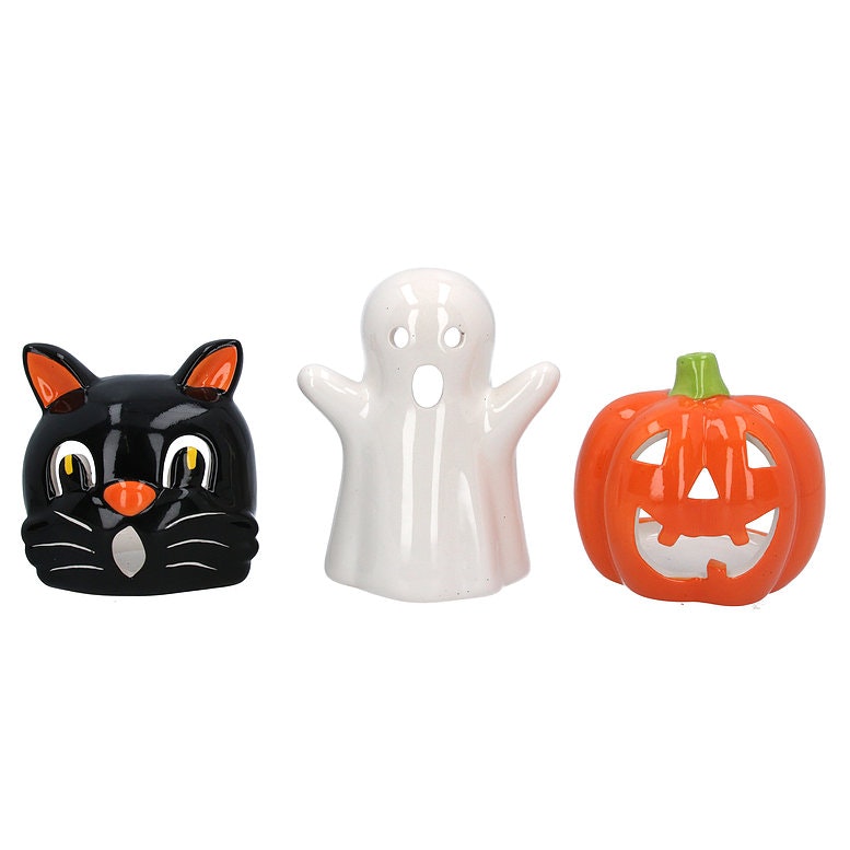 Ceramic Decorative Tea light Holder - Choice of 3 by Gisela Graham