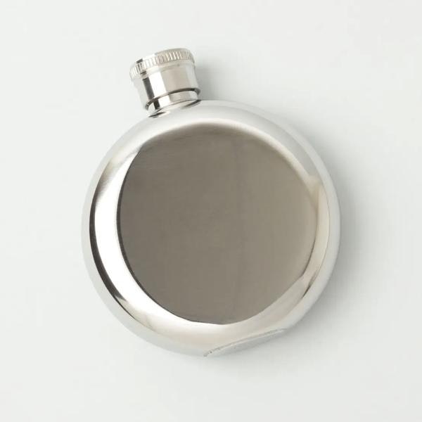Stainless Steel Hip Flask by Atlantic Folk