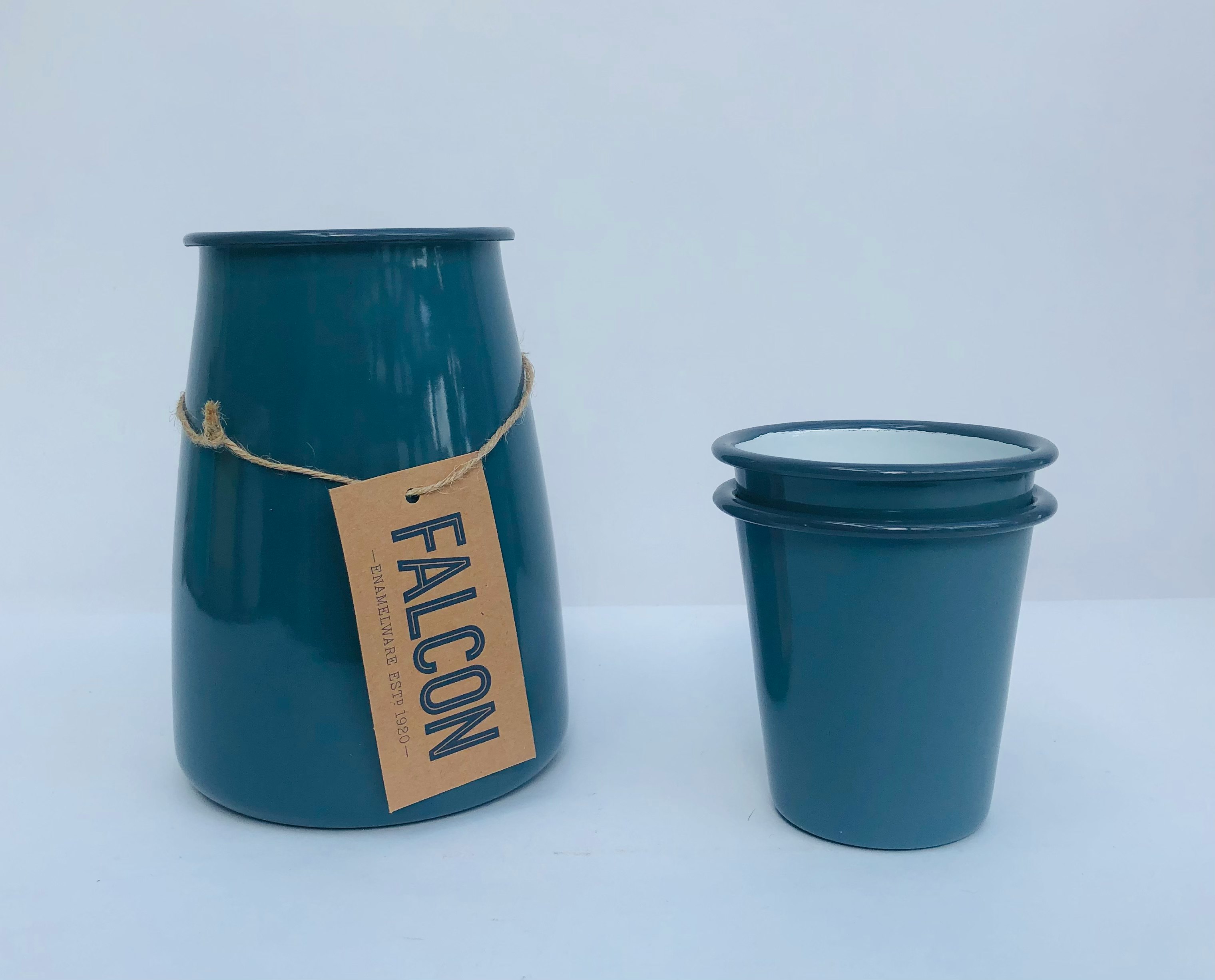 Utensil And Tumbler Gift Set by Falcon Enamelware