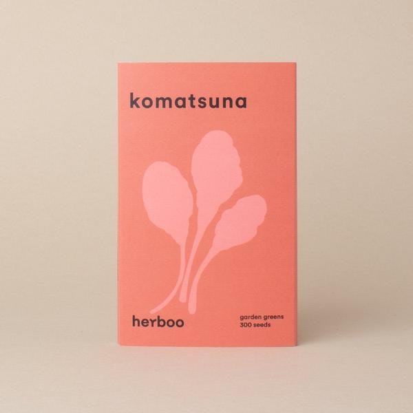 Komatsuna Seeds by Herboo