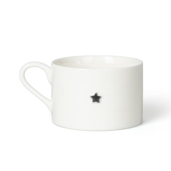 Star Mug In White by Chalk Jewellery