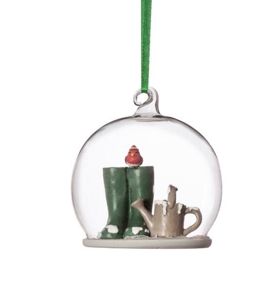 Gardeners Dome Hanging Bauble by Sass & Belle