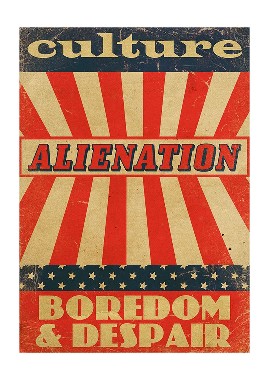 Culture and Alienation A3 Print by