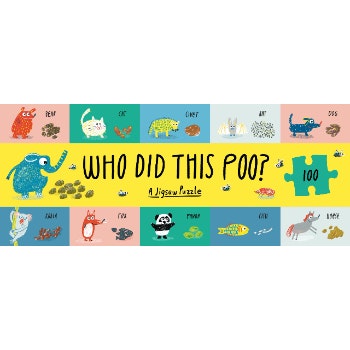 Who Did This Poo Jigsaw Puzzle by Laurence King
