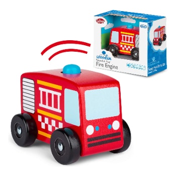 Wooden Sound and Play Fire Engine Toy by Tobar