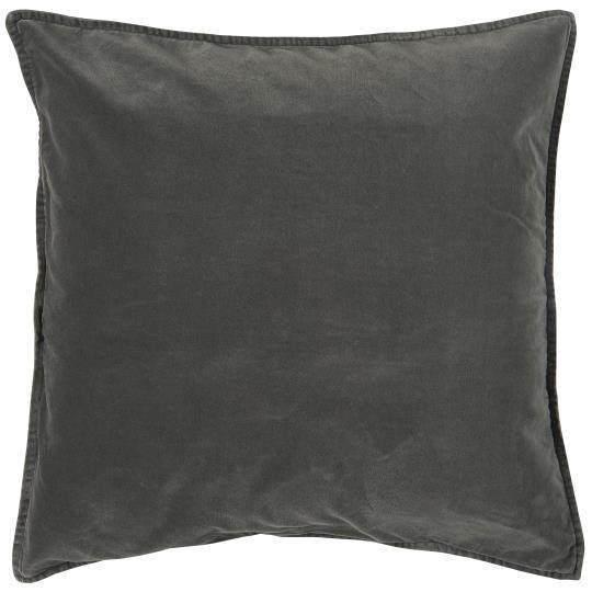 Cushion Cover Velvet Thunder Grey 52 x 52 by Ib Laursen