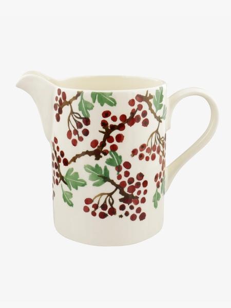 Hawthorn Berries Large Straight Jug by Emma Bridgewater