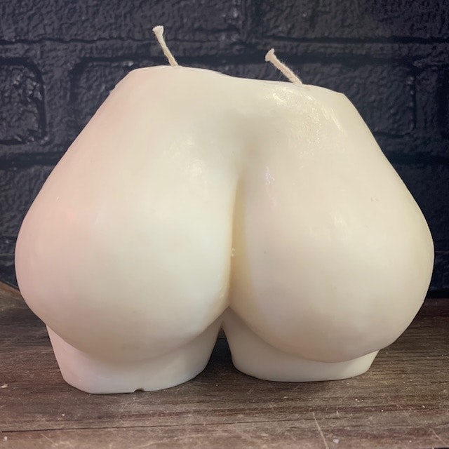 Soy Wax Sculpted Bottom Candle by SONDER CANDLES