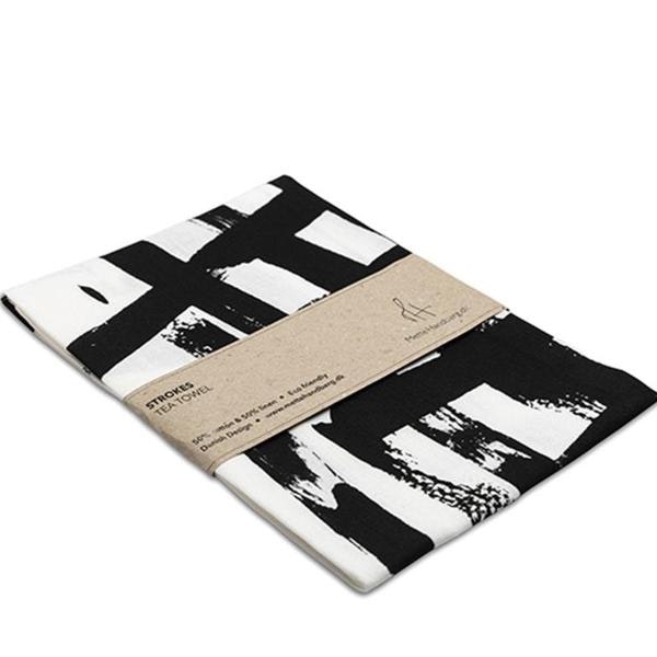 Strokes Eco Tea Towel by mette handberg