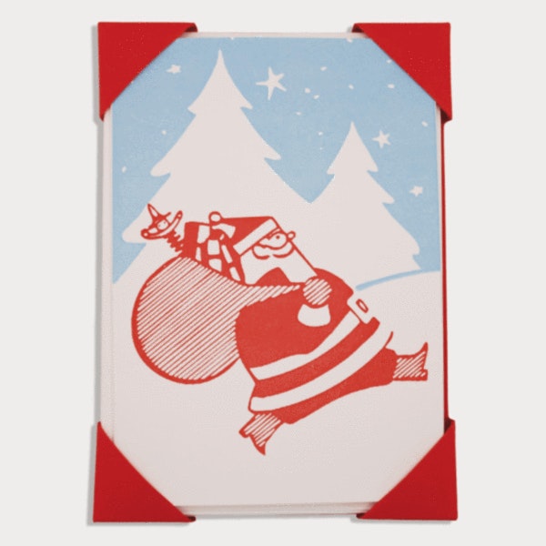 Note Cards Father Christmas Pack of 5 by Archivist