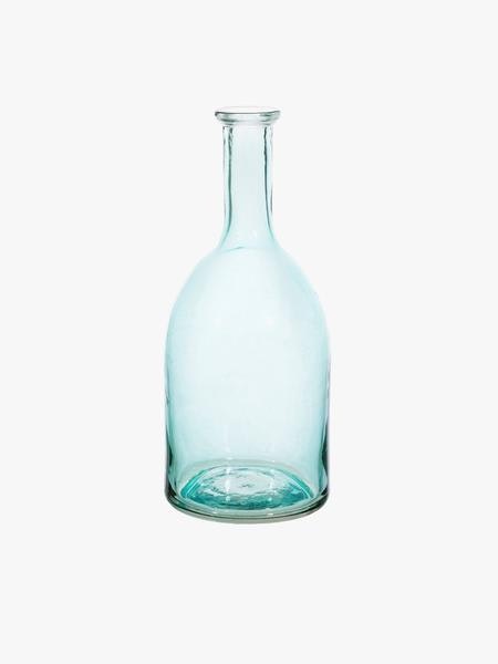 Tanvi Recycled Glass Bud Vase Pale Blue by Sass & Belle