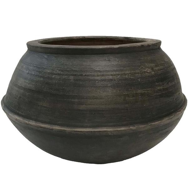 Benedict Clay Pot With Patina by Trademark