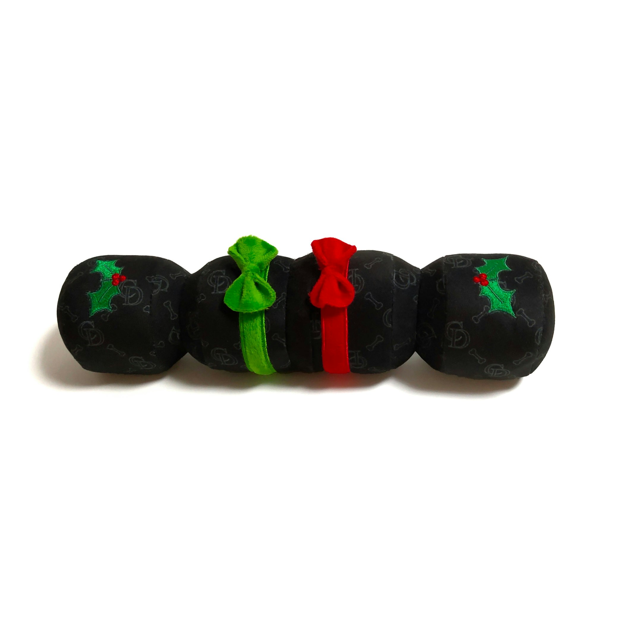 Pullable Christmas Cracker - Plush Dog Toy by